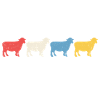 Retro Sheep Sheep T-Shirt