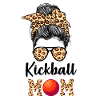 Kickball Spieler Mama