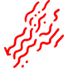 Diagonal Wave Stripe Pattern