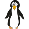 Funny penguin
