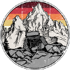 Sunset Summit Jeep Badge