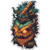 Helloween Pumpkin Monster