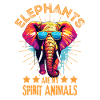 Elefant mit Sonnenbrille