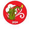 Chinesisches Neujahr Drache Vietnam I Geschenk