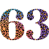 63rd Birthday Leopard