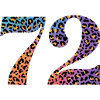 72e anniversaire léopard