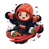 Sushi Ninja in Action