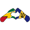 Barbados flag Barbadian bayan