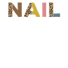 Nail Technician Leopard Print