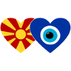 Macedonia Nazar Pearl Flag