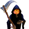 La Faucheuse pour Halloween