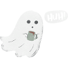 Huh Kaffee Gespenst