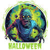 Halloween Zombie d’horreur effrayant