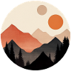 Mountains and two suns