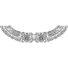 Maori necklace20 white