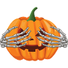 Helloween Style Kürbis