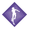 Skateboard halfpipe