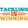 Defender Tackling Is Winning Football