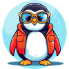 Pingouin à lunettes