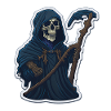 Grim Reaper Skull Halloween