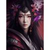 Woman Traditional Asian Outfit