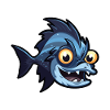 Deep Sea Hatchetfish Tegneserie Kawaii Illustration