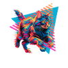 Maine Coon 80s Style