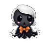 Kawaii Vampiric Ghost Figurine