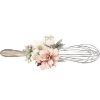 Whisk & flowers, customisable