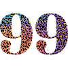 99th Birthday Leopard