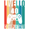 Compleanno Vintage Livello 40