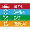 Sun Swim Eat Repeat