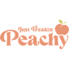 just peachy - peach fruit saying