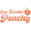 juste pêche - peach fruit dicton