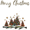 Merry Christmas Tree Design