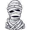 Classic Mummy Cartoon Pattern