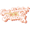 just peachy - peach fruit saying