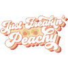 just peachy - peach fruit saying