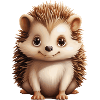mignon petit hérisson