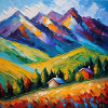 Mountain with beautiful views