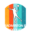 Badminton Badminton Badminton Player Chocolate