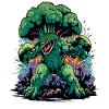 Brokkozilla giant broccoli monster
