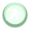 Badminton Drop Badminton Player