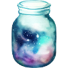 Space in a jar