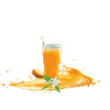 orangensaft weiß