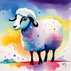Sheep in the pasture
