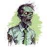 Cool Halloween Costume - Scary Zombie