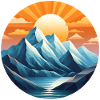 Mountains and sunbeams