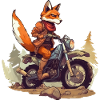 Motorcycle Fox
