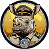 Garde-chasse rhinocéros